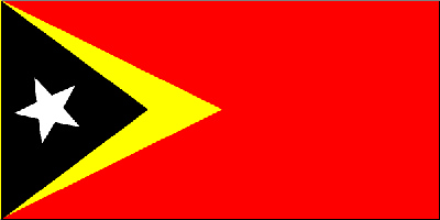 Östtimors
		    flagga