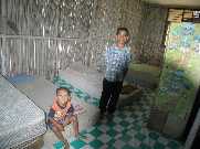 Barnhem i Dili, pojkarnas sovsal på andra våningen